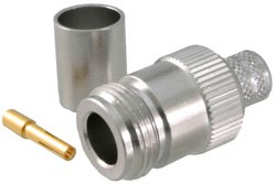 PE44534 - N Female Connector Crimp/Solder Attachment for PE-C400, PE-B400, PE-B405, LMR-400, LMR-400-DB, LMR-400-UF, 0.400 inch