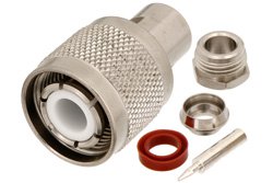 PE4479 - HN Male Connector Clamp/Solder Attachment for RG59B/U, RG62, RG71