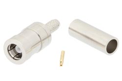 PE44792 - SMB Plug Connector Crimp/Solder Attachment for RG316-DS, RG188-DS