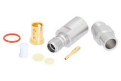 PE44814 - SMA Female Precision Connector Clamp/Solder Attachment for PE-P142LL