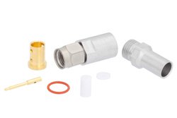 PE44826 - SMA Male Precision Connector Clamp/Solder Attachment for PE-P142LL