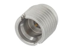 SMP Male Limited Detent Connector Solder Attachment Thread-In