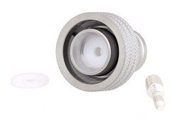 PE45300 - 4.3-10 Male Low PIM Push-On Connector Solder Attachment for PE-1/2SFHC, IP67 Rated