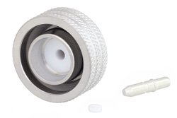 PE45301 - 4.3-10 Male Low PIM Push-On Connector Solder Attachment for RG402, PE-SR402AL, PE-SR402FL, PE-SR402FLJ, IP67 Rated