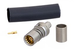PE45320 - BMA Jack Snap-On Connector Crimp/Solder Attachment for RG142, RG223, RG400, RG55