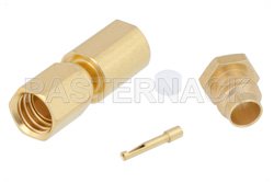 PE45365 - SSMC Plug Connector Clamp/Solder Attachment for PE-SR405AL, PE-SR405FL, PE-SR405FLJ, PE-SR405TN, RG405