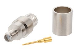 PE45397 - RP-SMA Female Connector Crimp/Crimp Attachment for LMR-400, PE-C400, PE-B400, PE-B405
