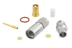 PE45440 - SMA Male Connector Clamp/Solder Attachment for PE-P160LL