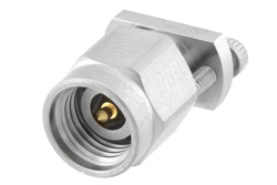 PE45452 - 2.92mm Male Connector Clamp Attachment Vertical Launch PCB, Removable Stripline Launch