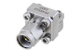 PE45510 - 2.92mm Male Connector Clamp/Solder (Captive Contact) Attachment End Launch PCB, Removable End Launch, Low Profile