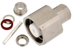 PE4564 - LC Male Connector Clamp/Solder Attachment for RG213, RG214, RG8, RG9, RG225, RG393, RG215