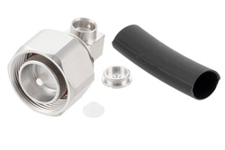 PE45655 - 4.3-10 Male Right Angle Low PIM Connector Solder Attachment for PE-1/4SFHC, SPP-250-LLPL, SPO-250, SPF-250