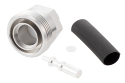 PE45662 - 7/16 DIN Female Low PIM Connector Solder Attachment for PE-1/4SFHC, SPP-250-LLPL, SPO-250, SPF-250