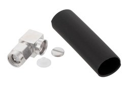 PE45679 - SMA Male Right Angle Low PIM Connector Solder Attachment for PE-1/4SFHC, SPP-250-LLPL, SPO-250, SPF-250
