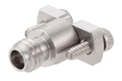 PE45692 - 1.0mm Female Connector Clamp Attachment Vertical Launch PCB for Microstrip