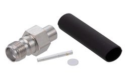 PE45833 - SMA Female Low PIM Connector Solder Attachment for PE-SR402FL, PE-SR402FLJ, RG402, PE-SR402AL