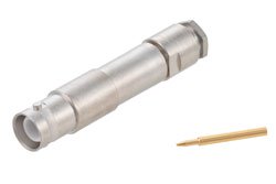 PE45860 - SHV Jack Connector Clamp/Solder Attachment for RG58, LMR-195, LMR-195-FR, LMR-195-UF, LMR-LW195, PE-C195