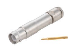 PE45861 - SHV Jack Connector Clamp/Solder Attachment for RG59B/U