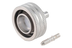 PE45881 - 4.3-10 Plug Non-Magnetic Connector Crimp/Solder Attachment for 0.141 Cable