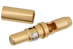 PE4811 - D-Sub Plug Contact Crimp/Solder Attachment For RG180, RG195