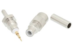 PE4927 - SMC Jack Connector Crimp/Solder Attachment For RG178, RG196