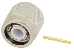 PE4975 - TNC Male Connector Solder Attachment For PE-047SR, PE-SR047AL, PE-SR047FL
