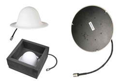 PE51059 - Dome Multi Band Antenna Operates From 800 MHz to 3 GHz With a Nominal 3 dBi Gain N Female Input Connector