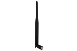 PE51085 - 5 dBi Rubber Duck Portable Antenna 3,400-3,800 MHz Reverse Polarity SMA Male Connector