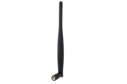 PE51090 - Rubber Duck Antenna Operates From 2.3 GHz to 2.7 GHz with a 6.5 dBi Minimum Gain Reverse Polarity SMA Male Input Connector Rated