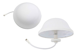 PE51106-2 - Dome Antenna Operates From 700 MHz to 2.5 GHz With a Nominal 3 dBi Gain SMA Male Input Connector on 6.5 in. of RG58-P