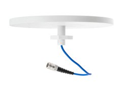 617-960 MHz + 1350-2700 MHz + 3300-3800 MHz + 4900-6000 MHz Low PIM Rated H-pol Ceiling Omni Antenna, Low Profile, Type N Female Connector