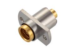 PE5159 - BMA Jack Connector Solder Attachment 2 Hole Flange Mount for PE-SR402AL, PE-SR402FL, PE-SR402FLJ, RG402, RG402 Tinned