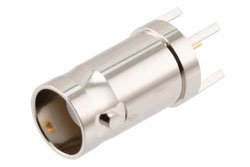 PE51691 - BNC Female Commercial Grade Connector Solder Attachment Thru Hole PCB