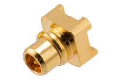 PE51705 - MMCX Plug Commercial Grade Connector Solder Attachment Surface Mount PCB