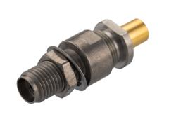 PE51749 - 2.92mm Female Bulkhead Mount Connector Solder Attachment for 0.118 Semi-Rigid Coax Cable