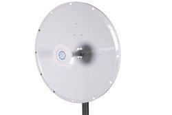 PE51PD1010 - 4950 MHz to 7125 MHz, 2-foot Parabolic Antenna, 2x2 MIMO, 30 dBi, RPSMA, 2 Pack
