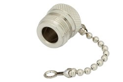 PE6018 - N Female Non-Shorting Dust Cap With 2.9 Inch Chain