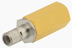 PE6045 - 0.5 Watt RF Load Up to 1,000 MHz with SMB Jack Nickel Plated Brass