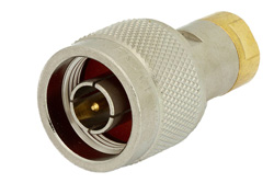 PE6047 - 0.5 Watt RF Load Up to 1,000 MHz with 75 Ohm N Male Nickel Plated Brass