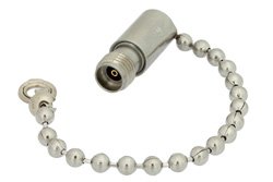PE6088 - 0.5 Watt RF Load With Chain Up to 40 GHz With 2.92mm Female Input Passivated Stainless Steel