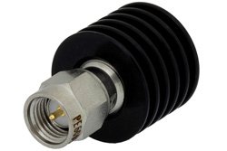 PE6095 - 5 Watt RF Load Up to 18 GHz With SMA Male Input Black Anodized Aluminum Heatsink