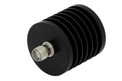 PE6103 - 10 Watt RF Load Up to 18 GHz With SMA Female Input Black Anodized Aluminum Heatsink