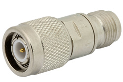 PE6142-75 - 1 Watt Feed-Thru Load Up to 1,000 MHz with 75 Ohm TNC Male to Female Nickel Plated Brass