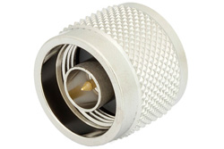 PE6153 - 50 Ohm 2 Watts Nickel Plated Brass N Male RF Load Up To 2 GHz