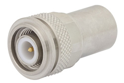 PE6172 - 2 Watt RF Load Up to 6 GHz with TNC Male Tri-Metal Plated Brass