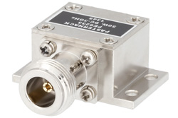 PE6233 - Medium Power 50 Watts RF Load Up To 3 GHz With N Female Input Square Body Aluminum