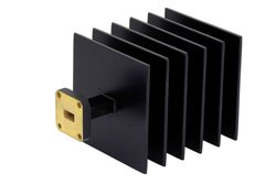 PE6828 - 75 Watts High Power WR-34 Waveguide Load 22 GHz to 33 GHz, Aluminum