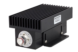 PE6TR1035 - High Power 100 Watt RF Load Up to 2.7 GHz with 4.3-10 Male Black Anodized Aluminum
