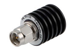 PE6TR1130 - 5 Watt RF Load (Termination) Up to 12.4 GHz With SMA Male Input Black Anodized Aluminum Body