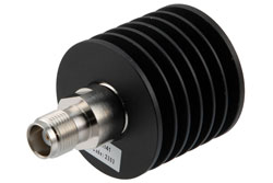 PE6TR1141 - 10 Watt RF Load (Termination) Up to 12.4 GHz With TNC Female Input Black Anodized Aluminum Body